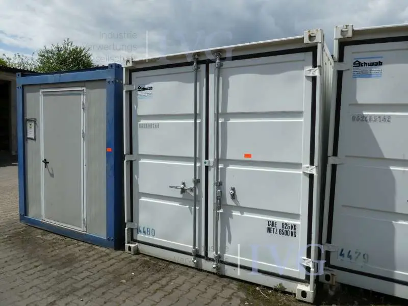 10' Materialcontainer (weiß)